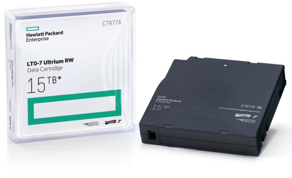 Original HP C7977A , LTO7 / LTO Ultrium 7 , 6TB / 15TB Datenträger