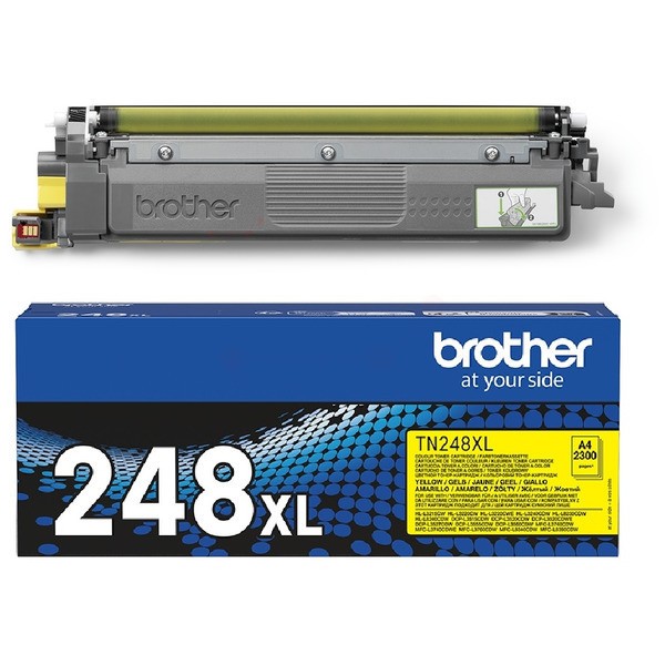 Original Brother TN-248XLY Toner yellow High-Capacity 2.300 Seiten