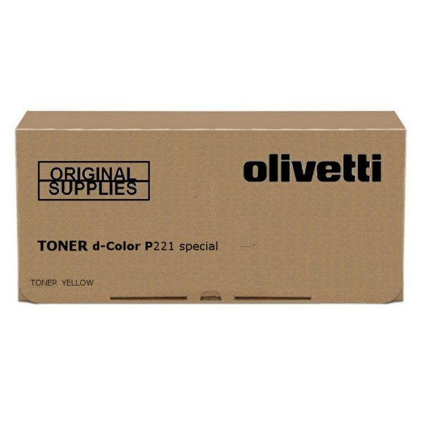 Original Olivetti B0768 Toner gelb 6.000 Seiten