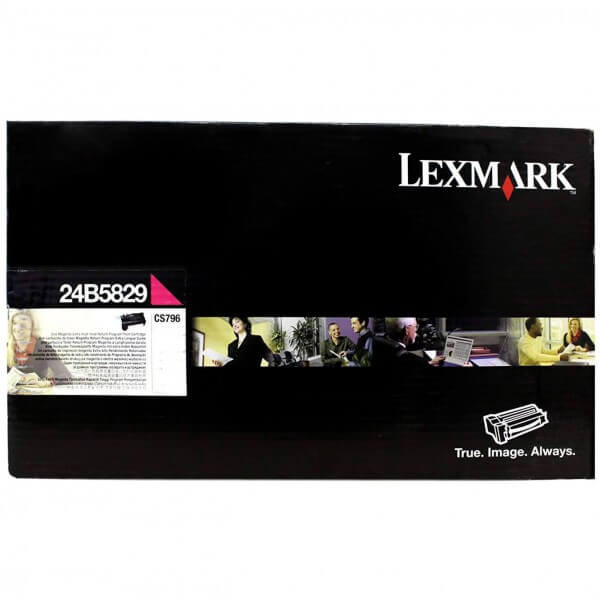 Original Lexmark 24B5829 Toner magenta 18.000 Seiten