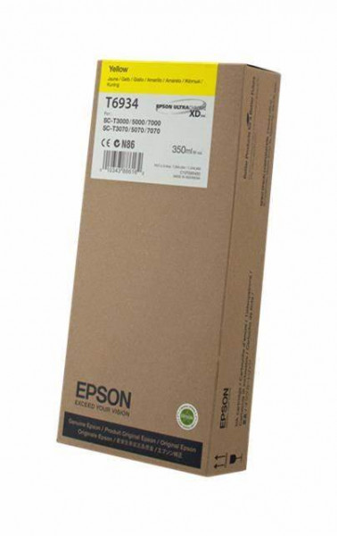 Original Epson C13T693400 / T6934 Tinte yellow 350 ml
