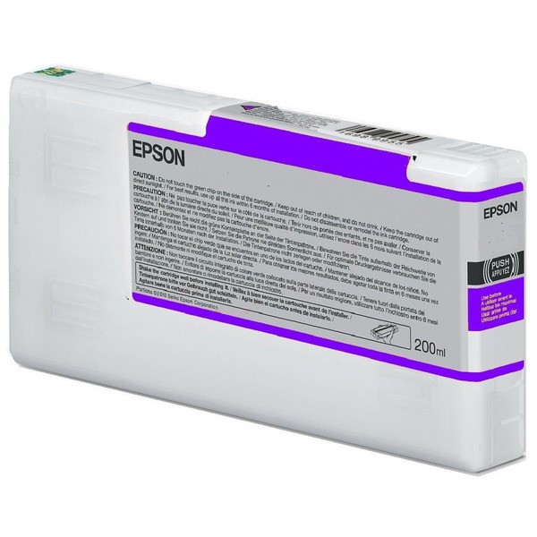 NEUOriginal Epson C13T55WD00 Tinte purple 200 ml