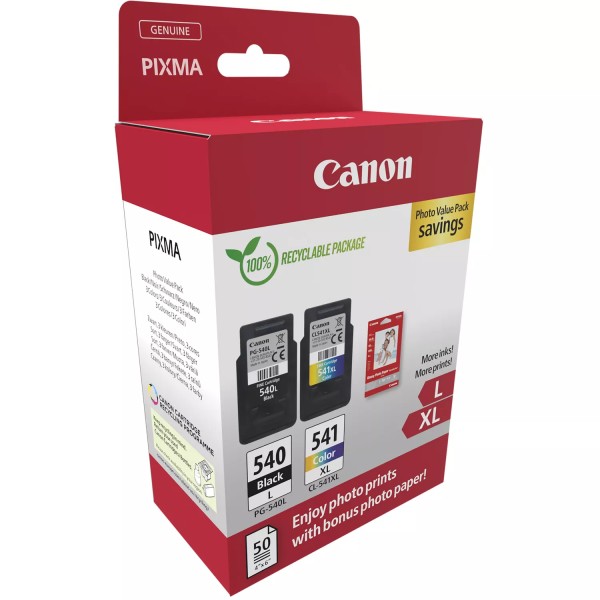 NEUOriginal Canon 5224B012 / PG-540 LCL 541XL Tinte Multipack black + color