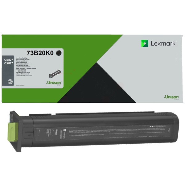 Original Lexmark 73B20K0 Toner black return program 20.000 Seiten