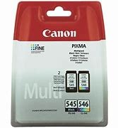 Original Canon 8287B005 / PG-545 CL 546 Tinte Multipack black + color 180 Seiten 2x8ml