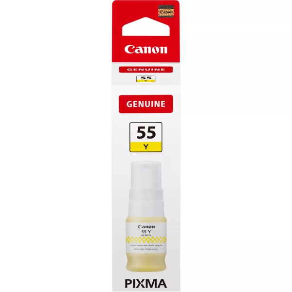 NEUOriginal Canon 6291C001 / GI-55 Y Tinte yellow 40 ml 3.000 Seiten