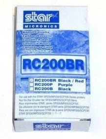 Original Star Micronics 30980211 / RC-200 RB Nylonband schwarz-rot