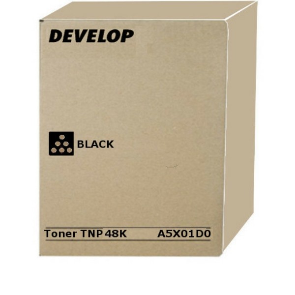 Original Develop A5X01D0 / TNP-48 K Toner schwarz 10.000 Seiten