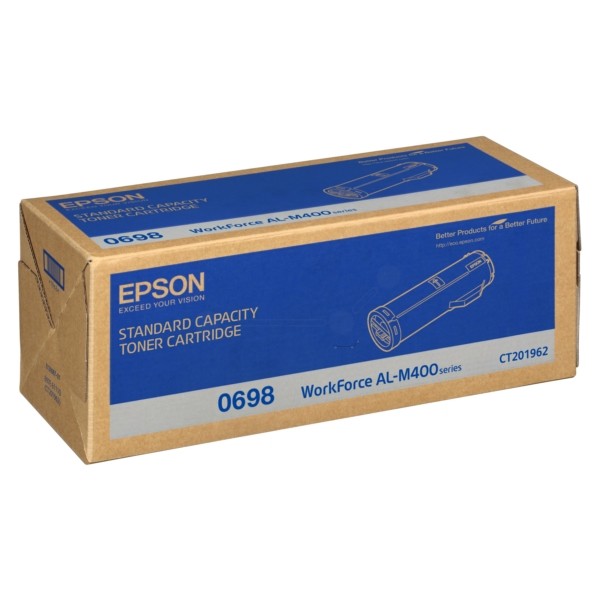 Original Epson C13S050698 / 0698 Toner-Kit schwarz 12.000 Seiten