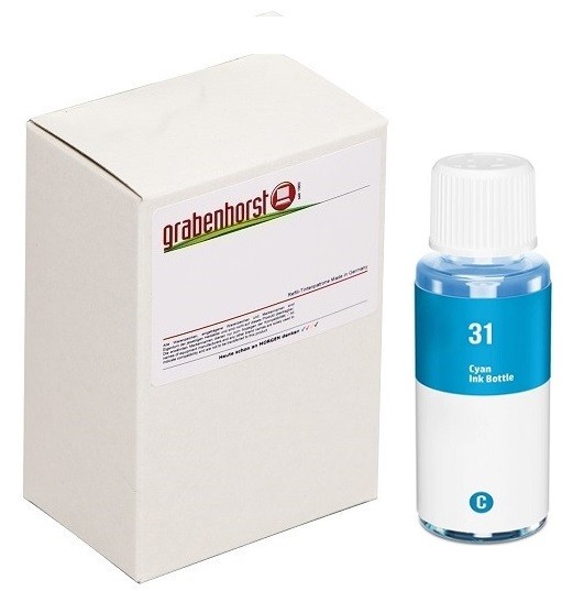 Alternativ HP 1VU26AE / 31 Tinte cyan 70 ml 8.000 Seiten