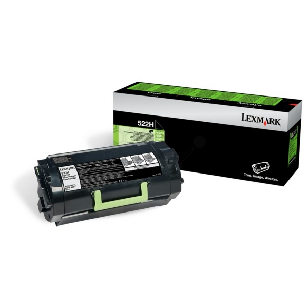 NEUOriginal Lexmark 52D2H0R / 522H Toner black recycelt 25.000 Seiten