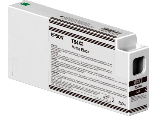 NEUOriginal Epson C13T54X80N / C13T54X800 / T54X800 Tinte matt black 350 ml