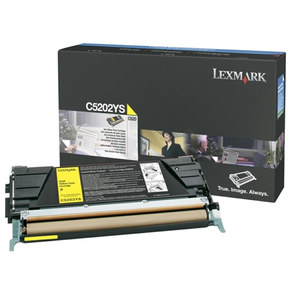 Original Lexmark C5202YS Toner-Kit gelb 1.500 Seiten
