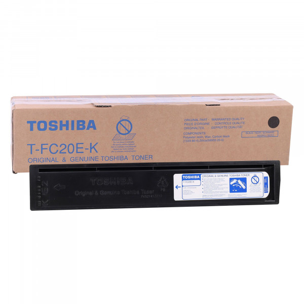 Original Toshiba 6AJ00000066 / T-FC20EK Toner black 20.300 Seiten