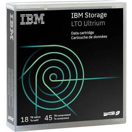 Original IBM 02XW568 , LTO9 / LTO Ultrium 9 , 18TB / 45TB Datenträger