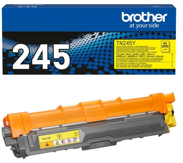 Original Brother TN-245Y Toner yellow 2.200 Seiten