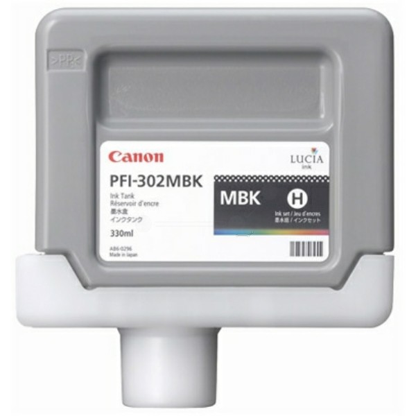Original Canon 2215B001 / PFI-302 MBK Tintenpatrone schwarz matt 330 ml