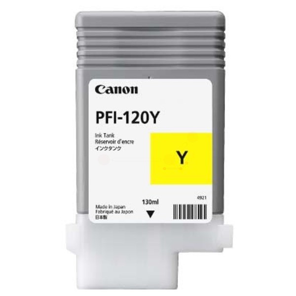 Original Canon 2888C001 / PFI-120Y Tinte yellow 130 ml