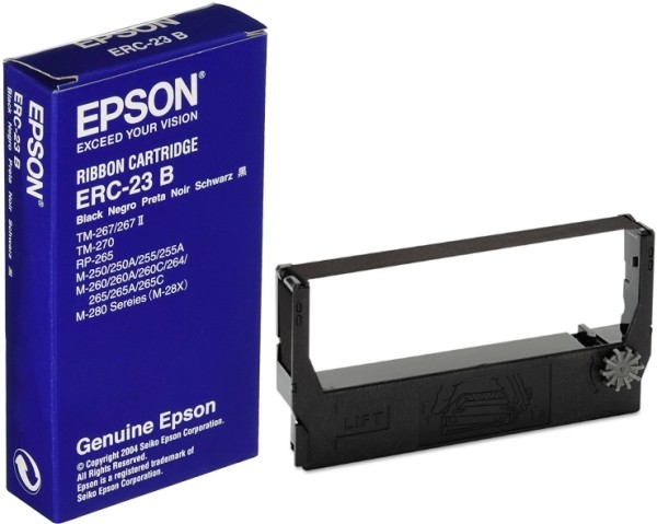 Original Epson C43S015360 / ERC-23-B Nylonband schwarz