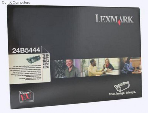 Original Lexmark 24B5444 Toner black return program für Etiketten 21.000 Seiten