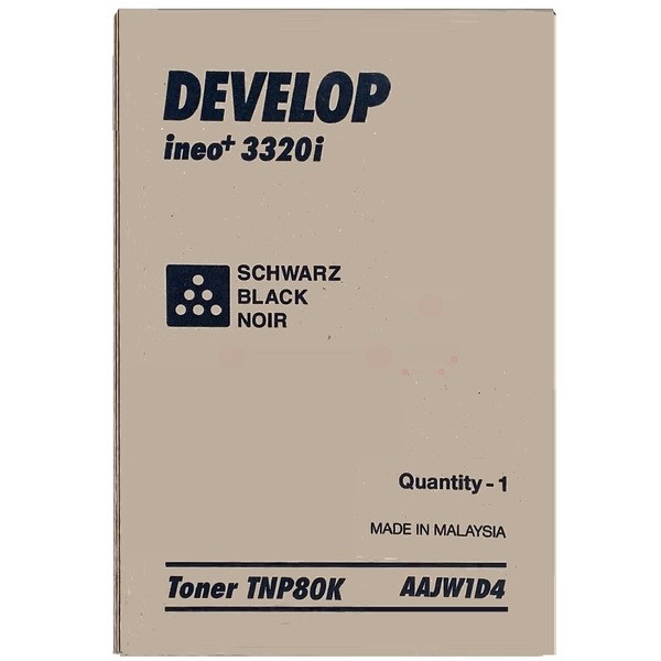 Original Develop AAJW1D4 / TNP-80K Toner black 13.000 Seiten