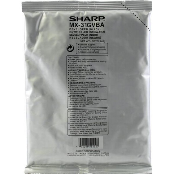 Original Sharp MX-31GVBA Entwickler black 100.000 Seiten