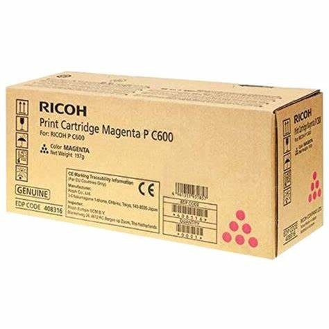 Original Ricoh 408316 Toner magenta 12.000 Seiten