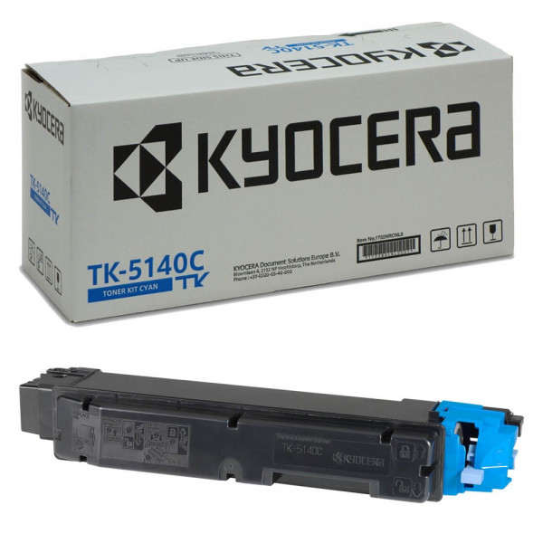 Original Kyocera 1T02NRCNL0 / TK-5140C Toner cyan 5.000 Seiten