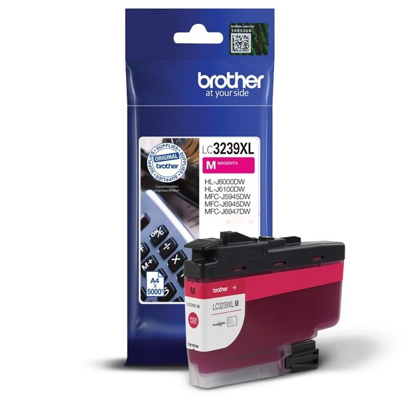 Original Brother LC3239XLM Tintenpatrone magenta 5.000 Seiten