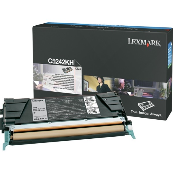 Original Lexmark C5242KH Toner-Kit schwarz 8.000 Seiten