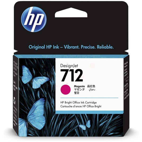 Original HP 3ED68A / 712 Tinte magenta 29 ml