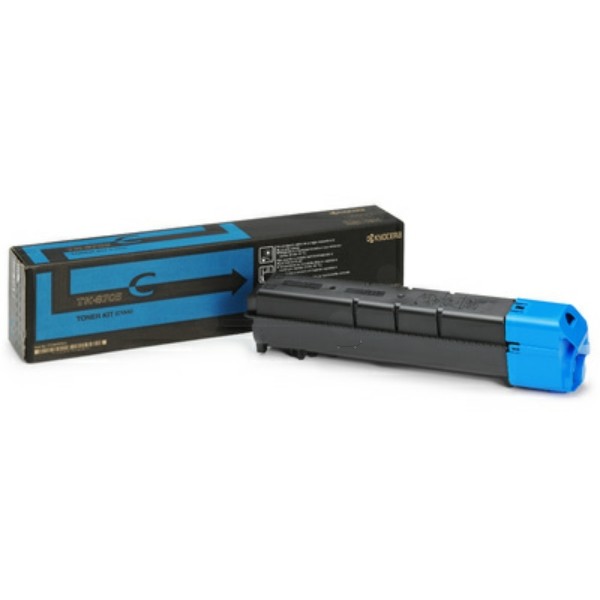 Original Kyocera 1T02K9CNL0 / TK-8705 C Toner-Kit cyan 30.000 Seiten