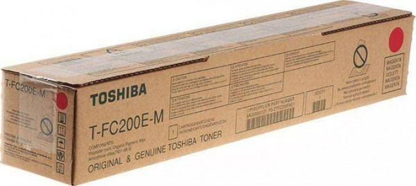 Original Toshiba 6AJ00000127 / T-FC200EM Toner magenta 33.600 Seiten