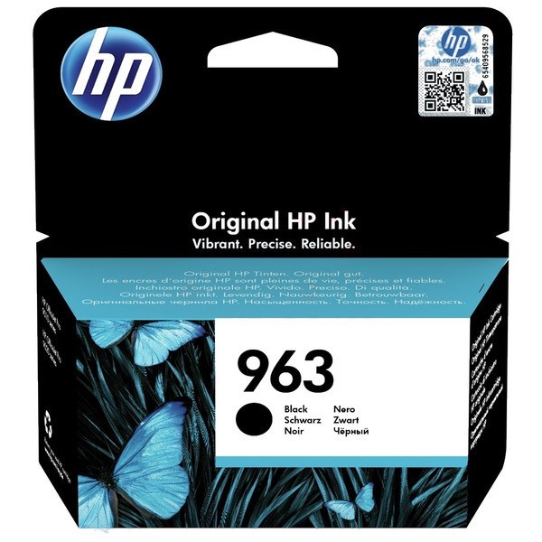 Original HP 3JA26AE / 963 Tintenpatrone schwarz 24,09 ml 1.000 Seiten
