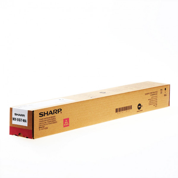 Original Sharp MX-51GTMA Toner magenta 18.000 Seiten