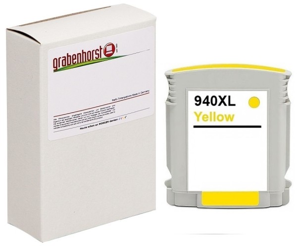 Alternativ HP C4909AE / 940XL Tinte yellow 1.400 Seiten