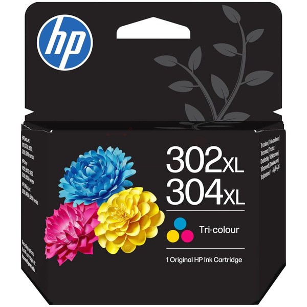 Original HP B7RT8AE / 302XL/ 304XL Tinte color High-Capacity 7 ml 300 Seiten