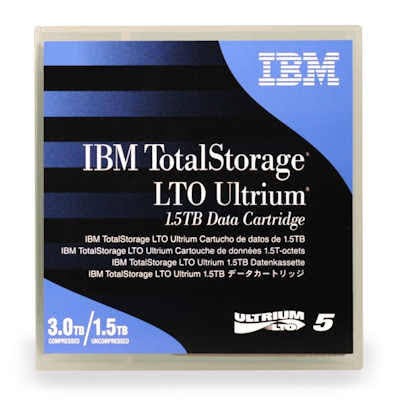 Original IBM 46X1290 , LTO5 / LTO Ultrium 5 , 1,5TB / 3TB Datenträger
