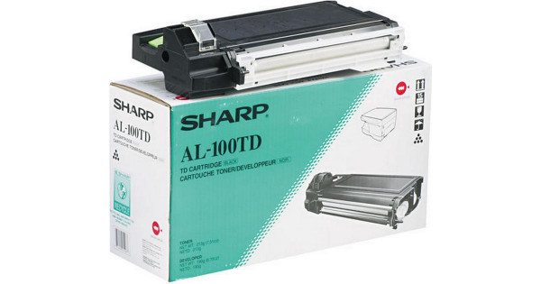 Original Sharp AL-100TD Toner/Entwicklereinheit 6.000 Seiten