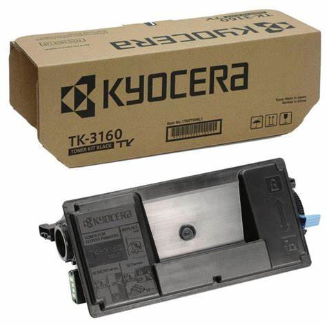 Original Kyocera 1T02T90NL0 / TK-3160 Toner + Resttonerbehälter 12.500 Seiten