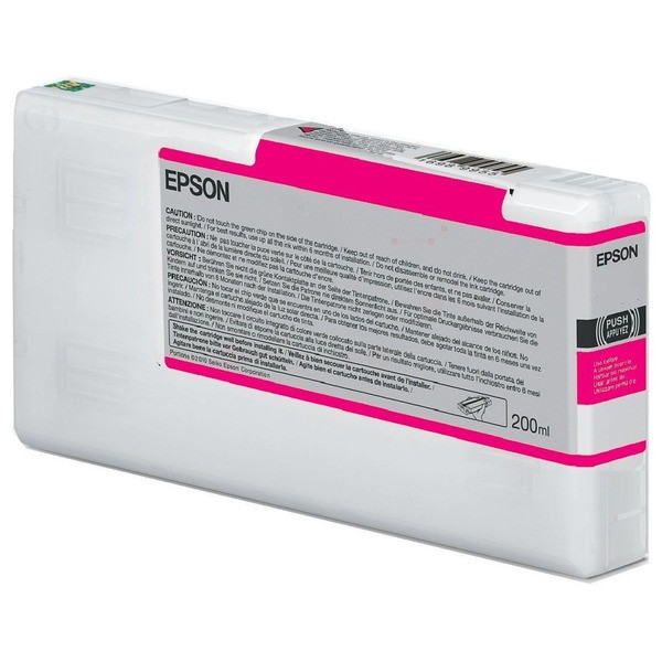 NEUOriginal Epson C13T55W300 Tinte magenta 200 ml