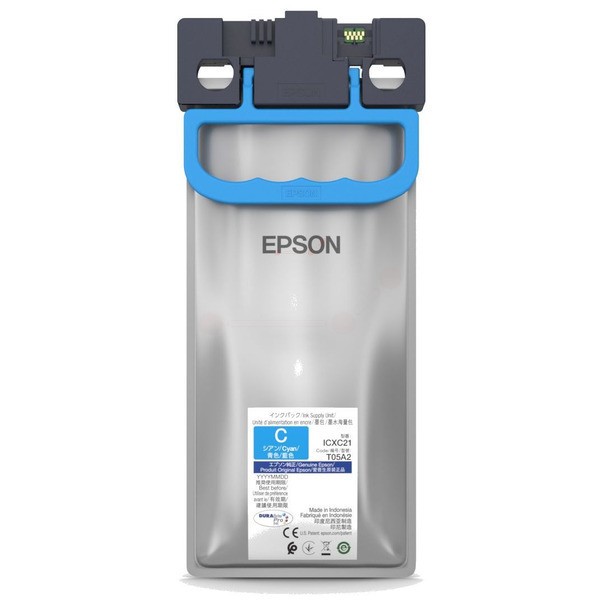 NEUOriginal Epson C13T05A20N / T05A Tinte cyan 20.000 Seiten