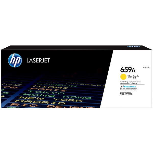 Original HP W2012A / 659A Toner-Kit gelb 13.000 Seiten