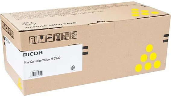 Original Ricoh 408454 Toner yellow 4.500 Seiten