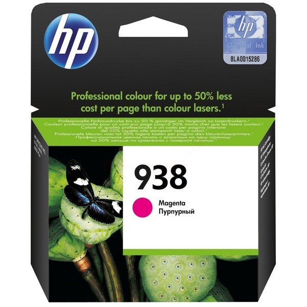 NEUOriginal HP 4S6X6PE / 938 Tinte magenta 800 Seiten