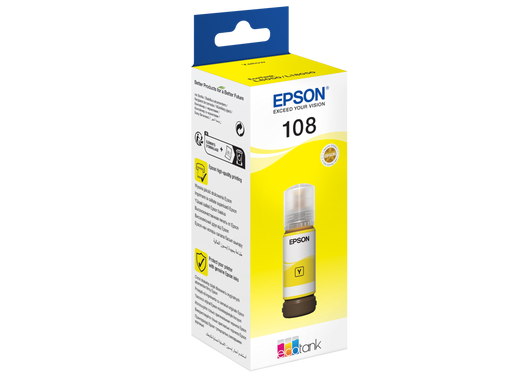 Original Epson C13T09C44A / 108 Tinte yellow 70 ml