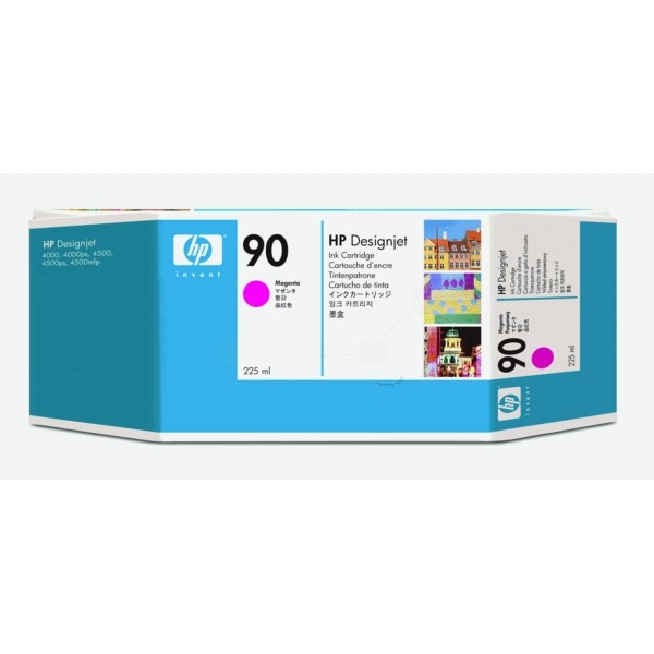 Original HP C5062A / 90 Tintenpatrone magenta 225 ml