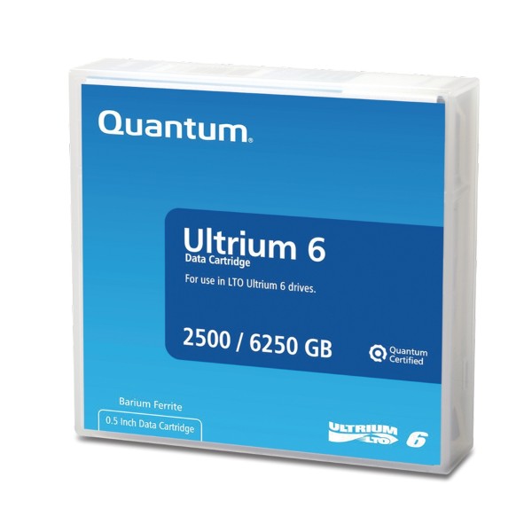 Original Quantum MR-L6MQN-01 , LTO6 / LTO Ultrium 6 , 2,5TB / 6,25TB Datenträger