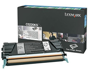 Original Lexmark C5220KS Toner black return program 4.000 Seiten