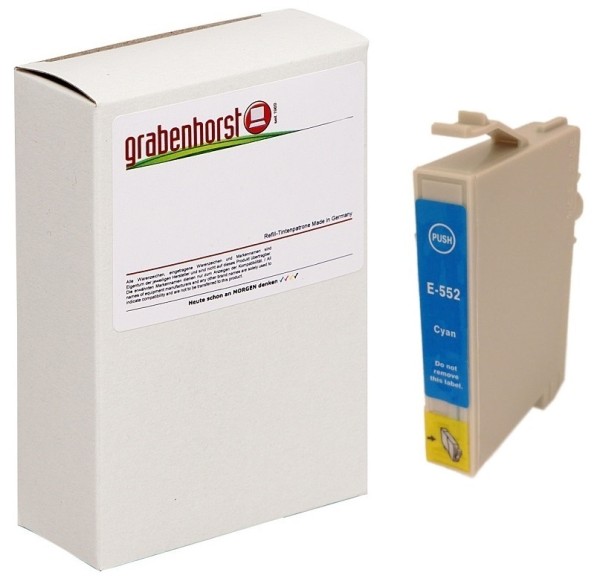 Alternativ Epson C13T05524010 / T0552 Tinte cyan 300 Seiten